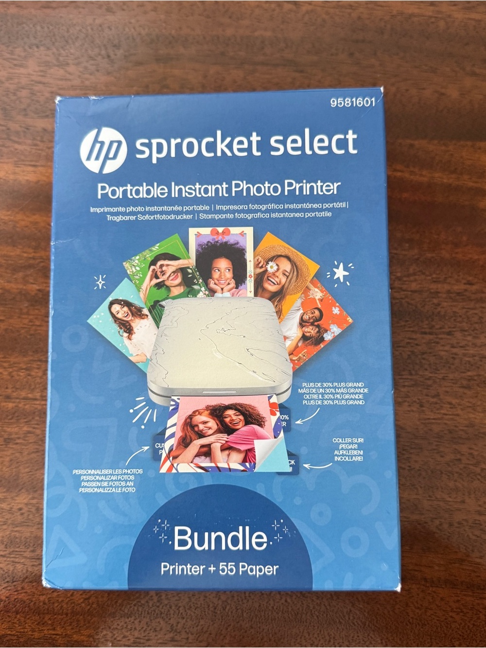 HP Sprocket Select Portable Instant Photo Printer bundle